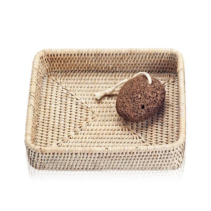 Лоток универсальный Decor Walther Basket TAB 1 180x180x50 мм ротанг светлый 0931991