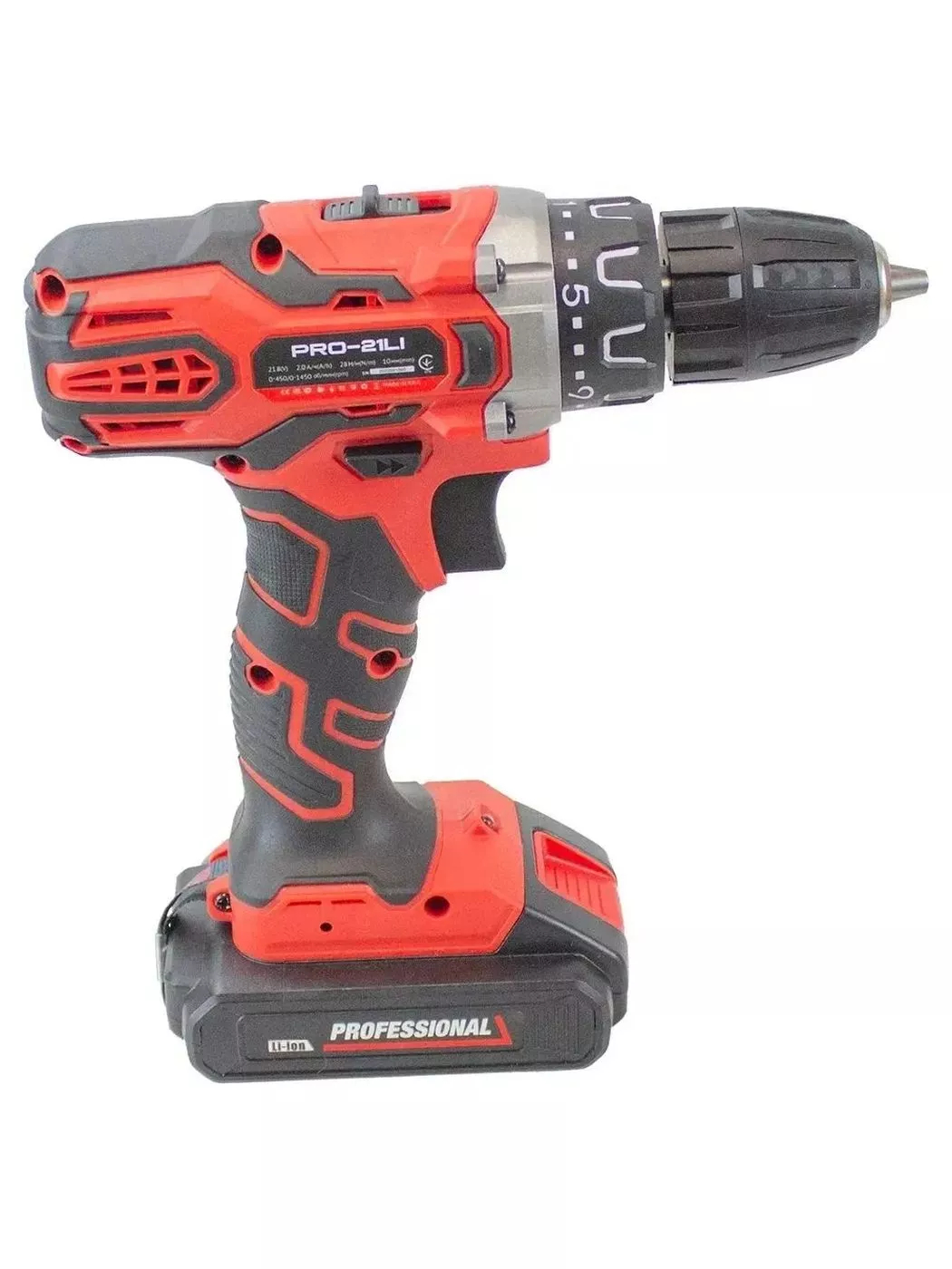 Дрель-шуруповерт аккумуляторная Edon PROtech PRO-21L1 21 В