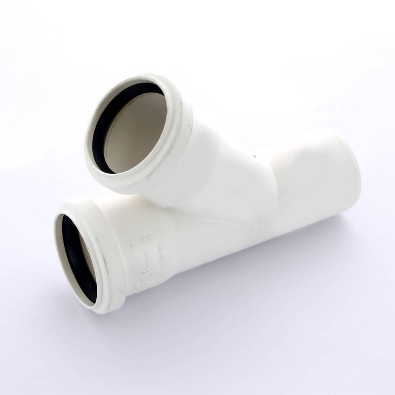 Тройник канализационный REHAU RAUPIANO PLUS 50/50/45° 121234