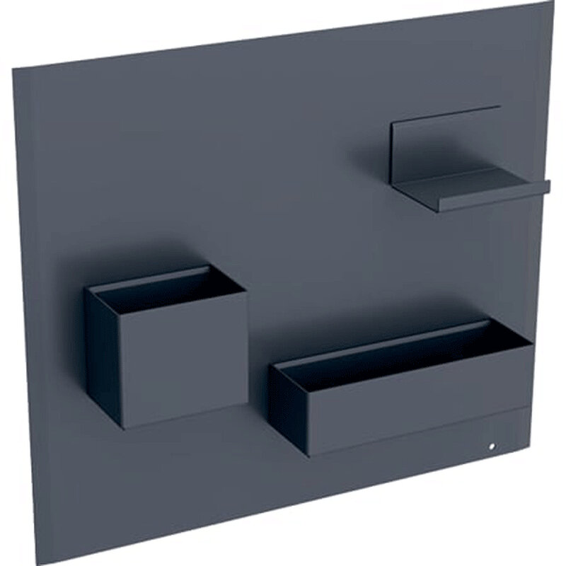 Магнитная доска Geberit Acanto 449х388х75 мм лавовый матовый 500.649.JK.2