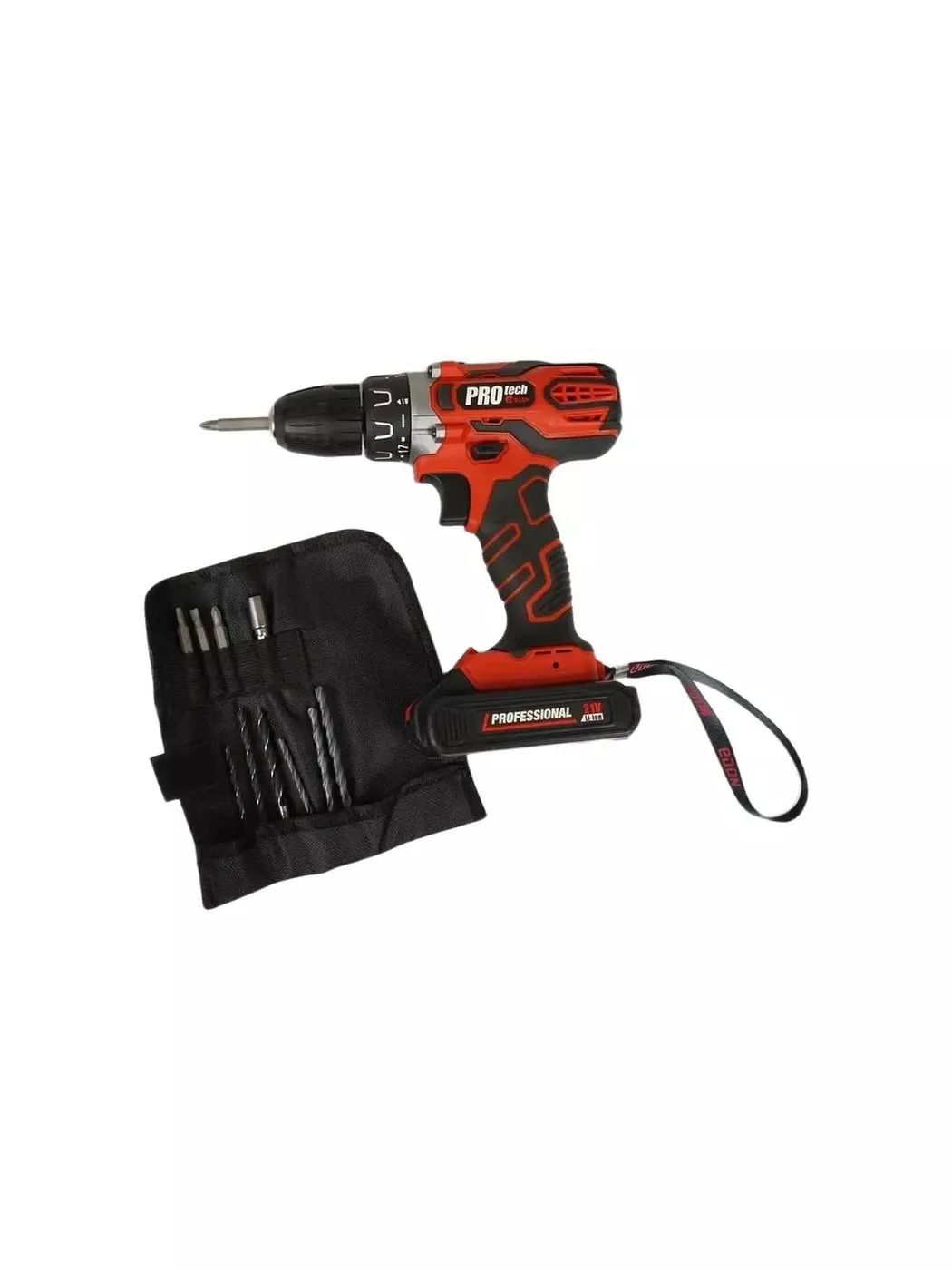 Дрель-шуруповерт аккумуляторная Edon PROtech PRO-21L1 21 В