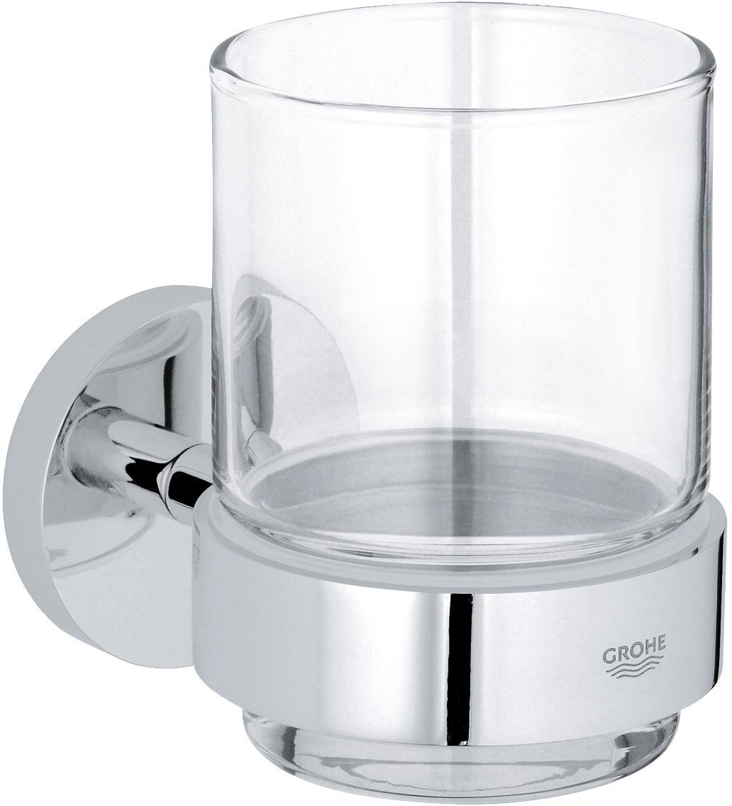 Стакан с держателем GROHE Essentials хром 40447001