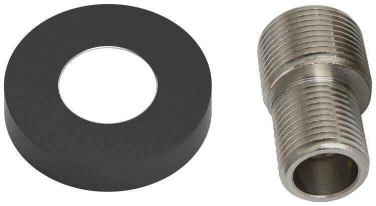 Отражатель Сунержа TUBE с эксцентриком нержавеющая сталь темный титан муар 15-1507-0000