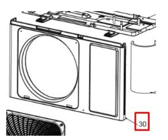 Корпус внутреннего блока кондиционера Haier A0010884309