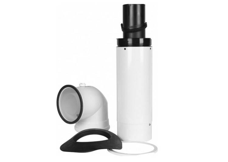 Базовый комплект дымохода Buderus FC-Set80 DN80/125 концентрический 7738112581