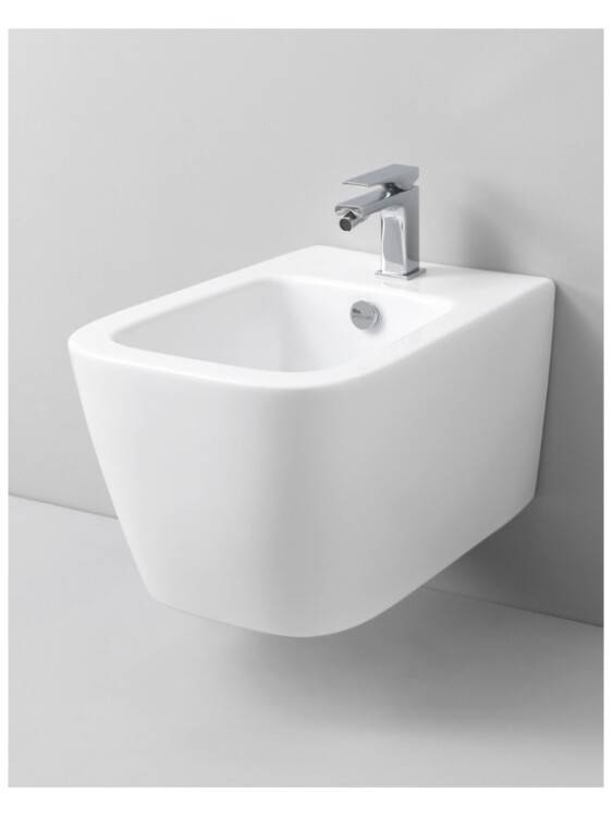 Биде подвесное Artceram A16 360х525х290 мм белый матовый Matt White ASB0010500