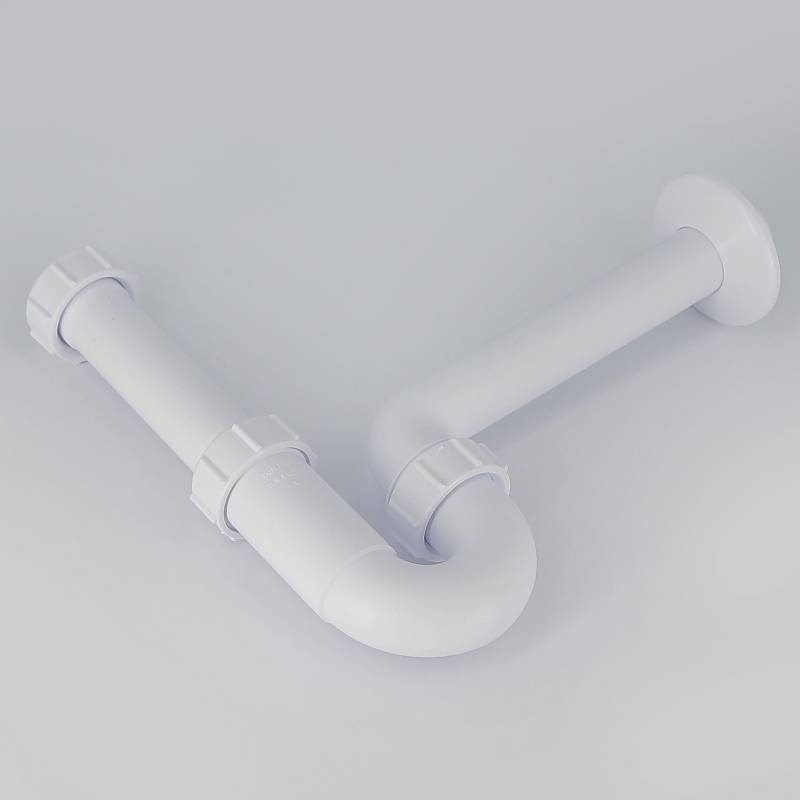 Сифон McAlpine трубный 1 1/4 x 32 мм без выпуска с отражателем MRW8