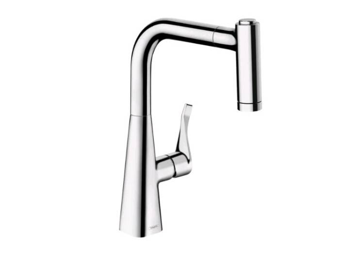 Смеситель для кухни Hansgrohe Metris M71 220 хром 14834000