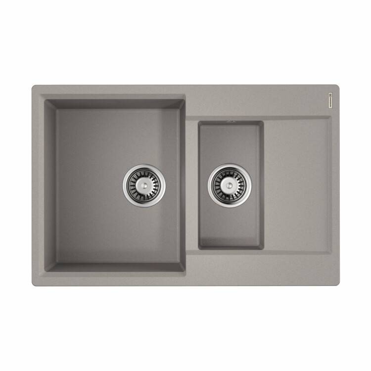 Кухонная мойка OMOIKIRI Daisen 780x510 мм Leningrad grey 4993585