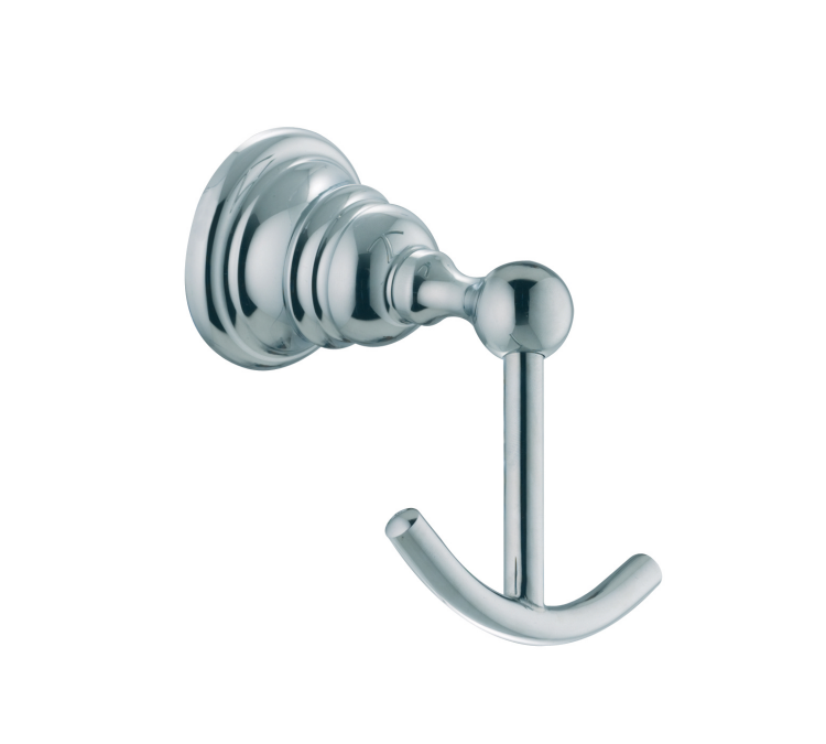Крючок двойной Fima Carlo Frattini Accessori золото брашированное F60642OS