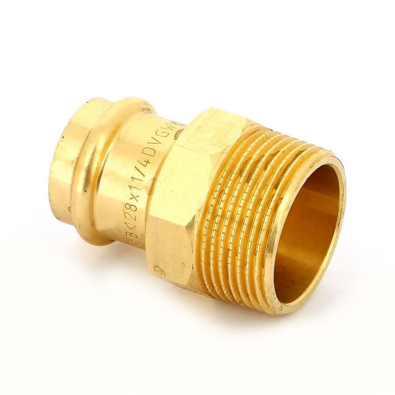 Муфта переходная пресс-НР IBP >B< Press 28 мм x 1 1/4 бронза P4243G02810000