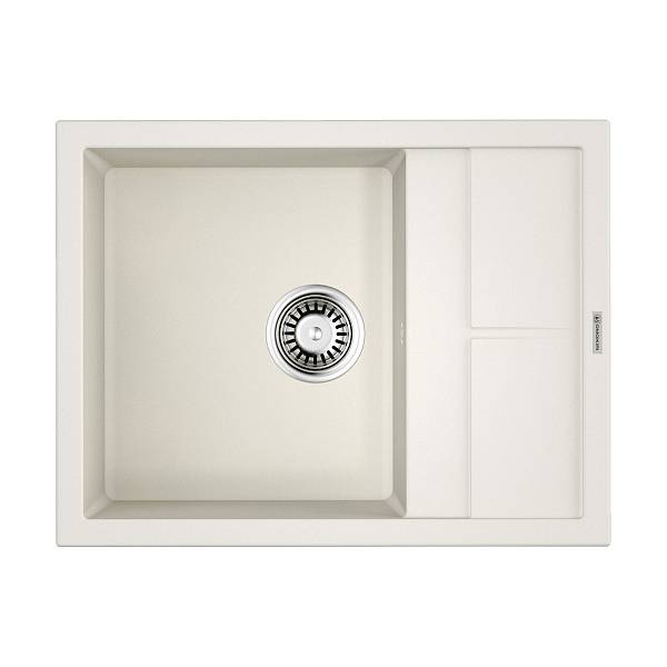 Кухонная мойка Omoikiri Sumi 65-WH Tetogranit 65x50 см белый 4993673