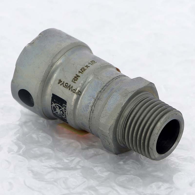 Муфта пресс с наружной резьбой Viega Megapress 1/2 оцинкованная сталь 695279