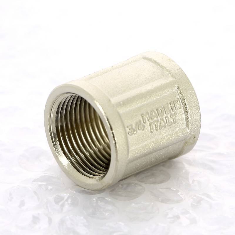 Муфта резьбовая никелированная Tiemme ВР-ВР 3/4 1500150