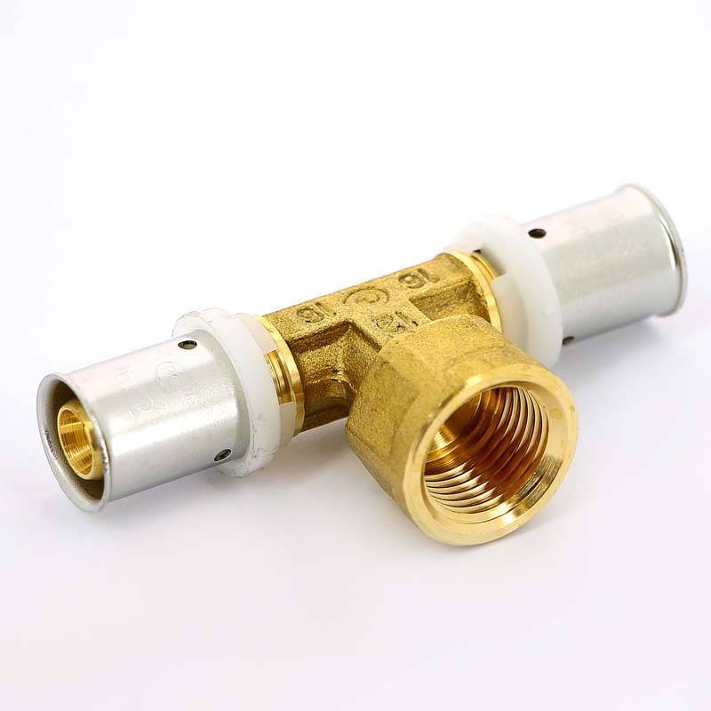 Тройник пресс Uni-Fitt 16х1/2х16 707G6260