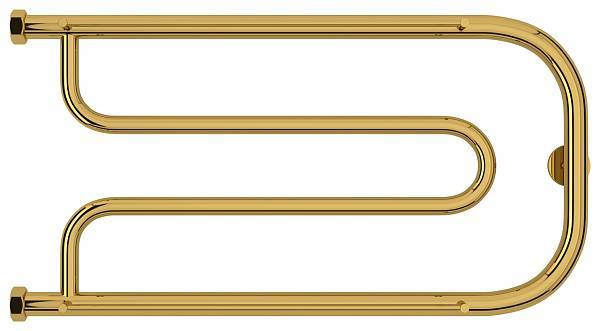 Полотенцесушитель водяной Сунержа Гусли 650x320 мм золото 03-0010-3265