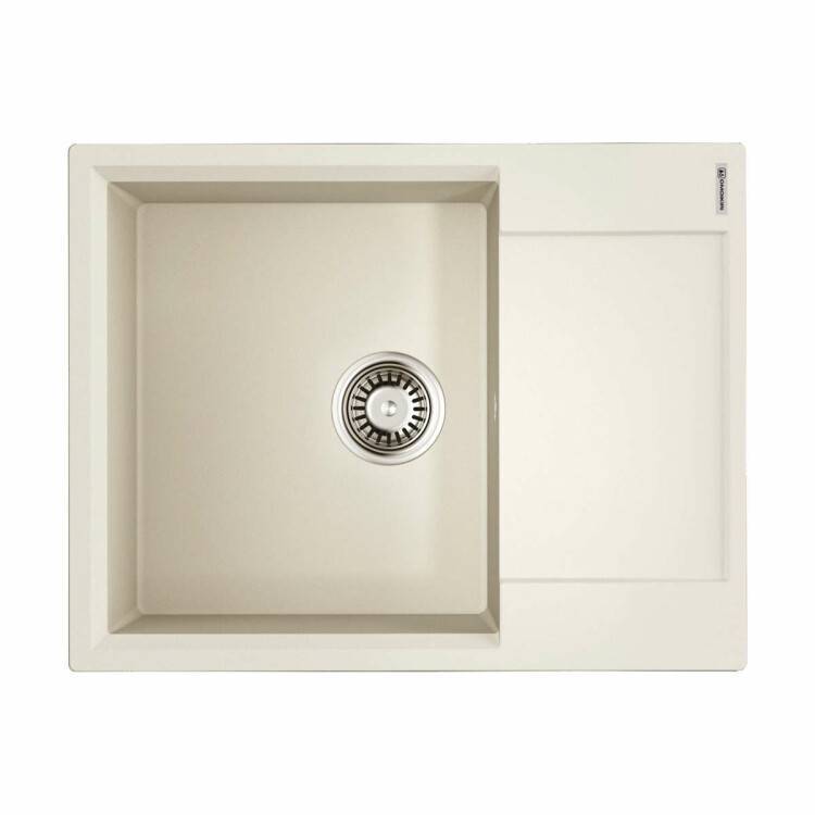 Мойка кухонная OMOIKIRI Daisen 65-PA пастила 650x510x215 мм 4 отверстия 4993680