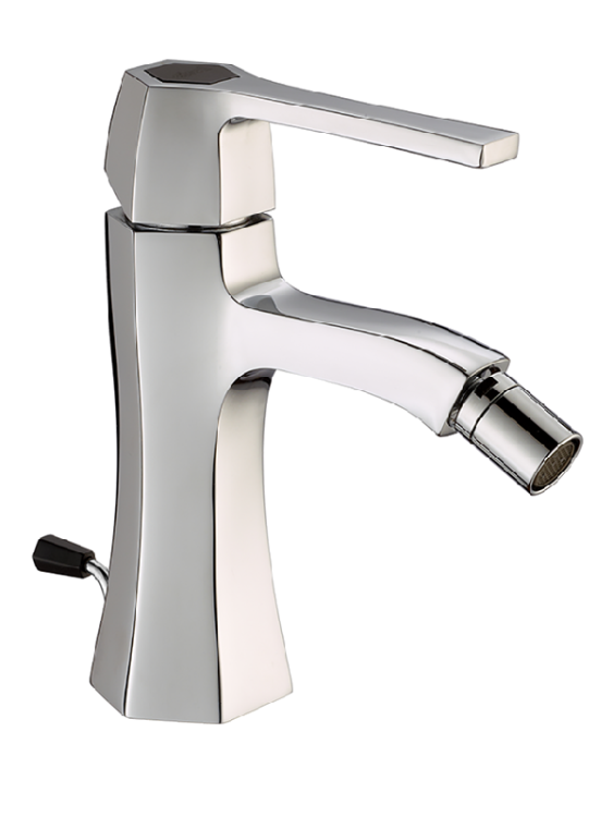 Смеситель для биде Cisal Chérie Chrome/Night Black CH0005546T