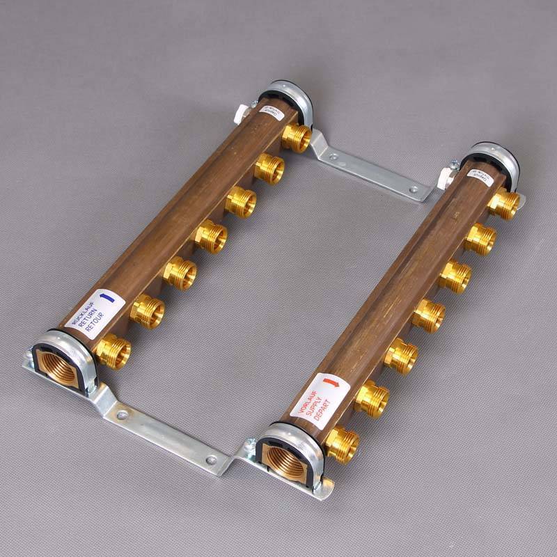 Коллекторная группа нерегулируемая Watts HKV/A 1x3/4 EK 7 выходов 10004548