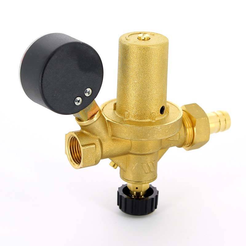 Клапан подпиточный WATTS ALOMD 1/2 В со штуцером и манометром 10004890