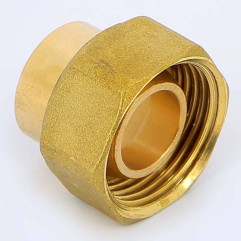 Вставка с накидной гайкой пайка-В Viega 18х3/4 130367