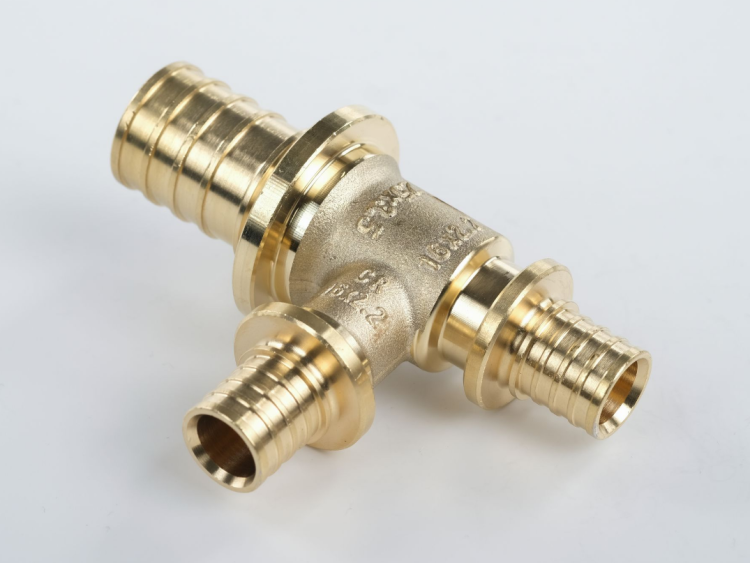 Тройник REHAU RAUTITAN MX 32-25-25 латунь 11080911001