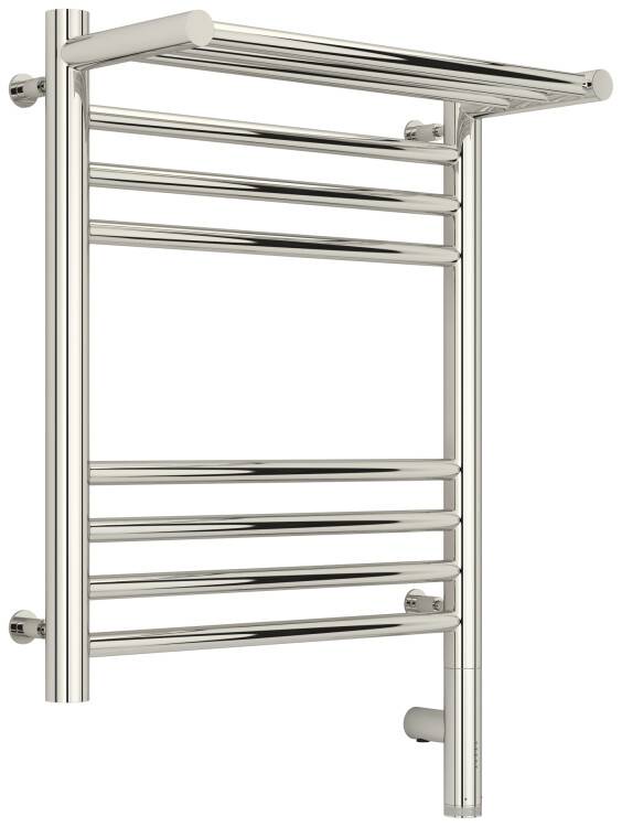 Полотенцесушитель электрический Сунержа Богема 3.0 с 1 полкой 400x500 мм МЭМ справа сталь 0058075040