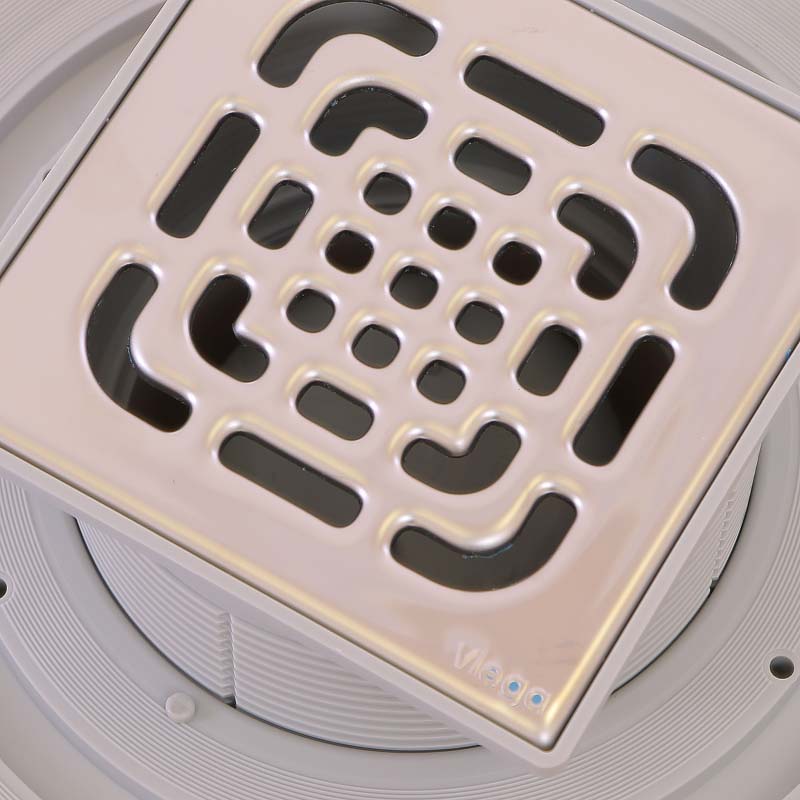 Трап Viega Advantix 100x100 мм вертикальный выпуск 70/100 мм регулируемая насадка 557201