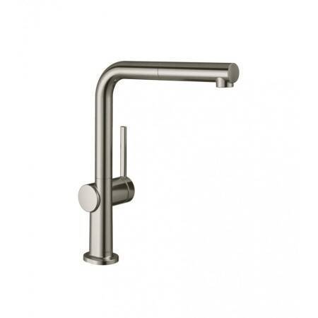 Смеситель для кухни Hansgrohe Talis M54 210 2jet с выдвижным изливом сталь 72808800
