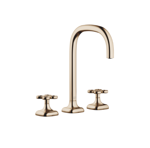 Смеситель для раковины Dornbracht COYA вентильный Light Gold сатинированный 2071342427