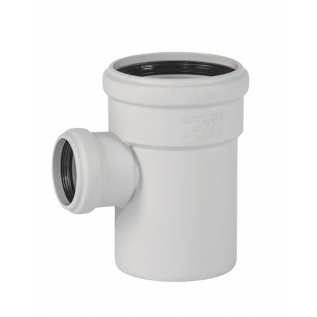 Тройник Ostendorf Skolan Safe SKEA-HT 90/50 мм 87° RAL 7035 334430