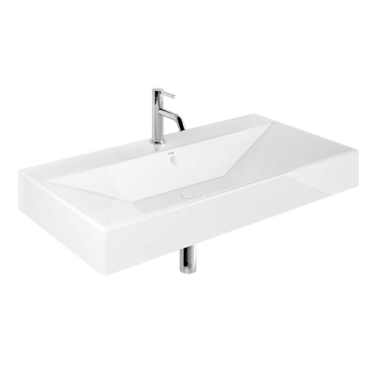 Раковина Kludi RESA 1010x505 мм с 1 отверстием для смесителя белый 59WW10143