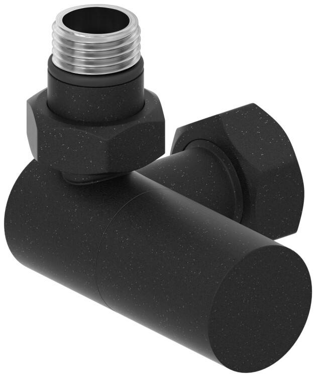 Вентиль Сунержа 3D G 1/2 x 3/4 левый цилиндр темный титан муар 15-1402-1234