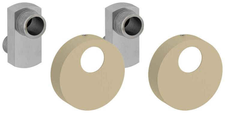 Эксцентрик Сунержа TUBE 1/2 x 3/4 НР матовая шампань 022-1507-0005