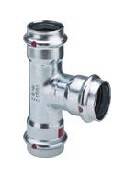 Тройник Viega Prestabo с SC-Contur 28x18x28 мм 558727