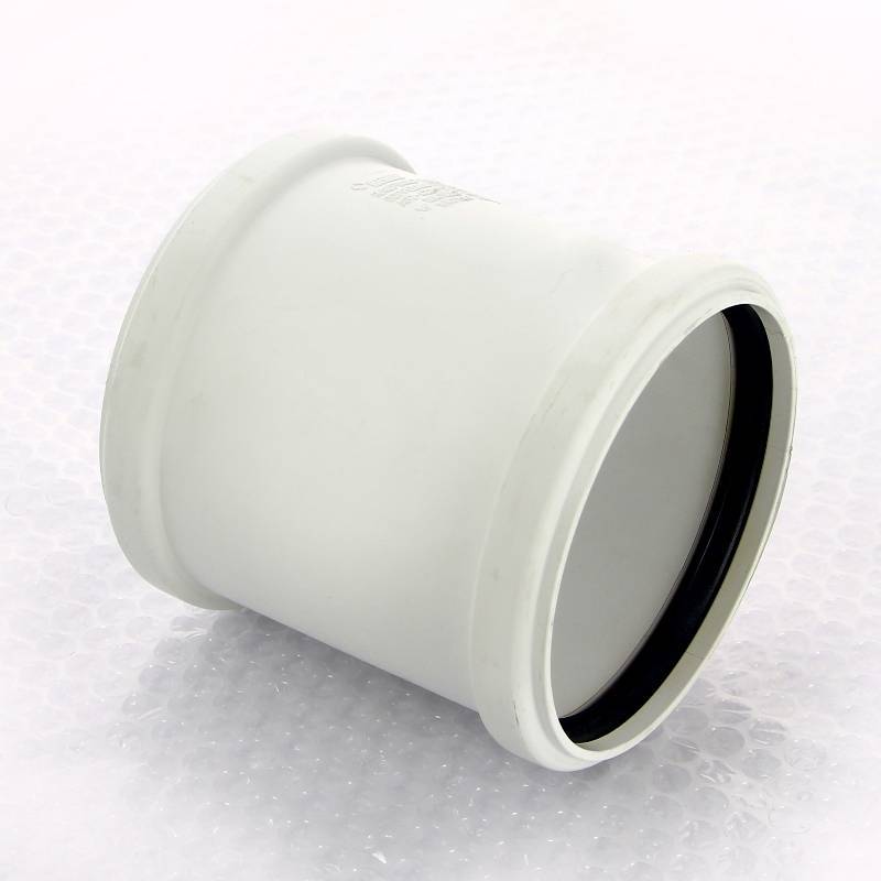 Муфта Rehau RAUPIANO PLUS канализационная двухраструбная 110 мм 121494