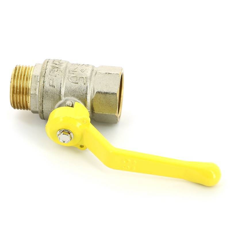 Кран шаровой для газа LD Pride 3/4 НВ полнопроходной рычаг 47.353.20