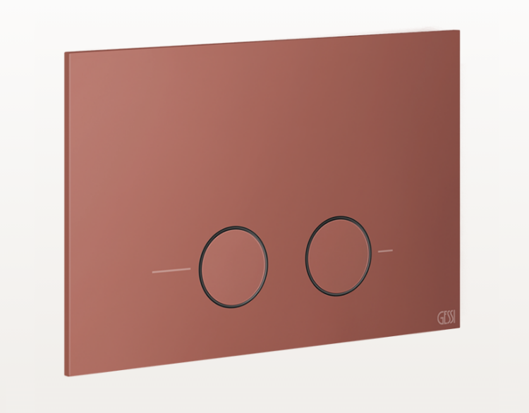 Клавиша смыва Gessi для инсталляций Geberit Sigma 245x155 мм Coral matt 54611281