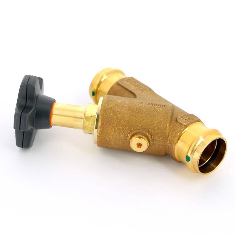 Вентиль наклонный полнопроходной Viega Easytop с SC-Contur 32 756901