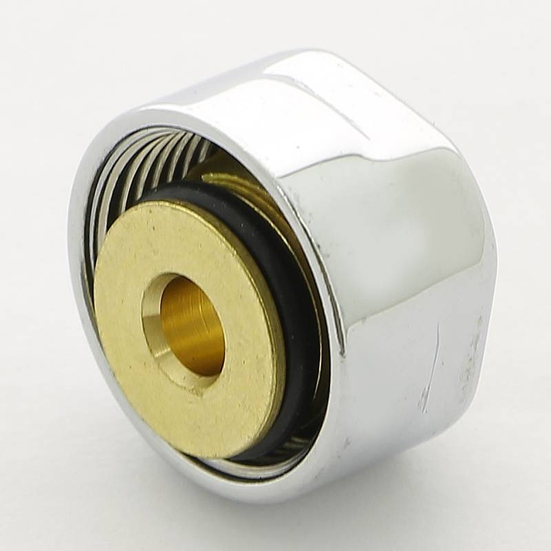 Соединитель для металлопластиковой трубы Carlo Poletti 16х2 мм хром A58502B