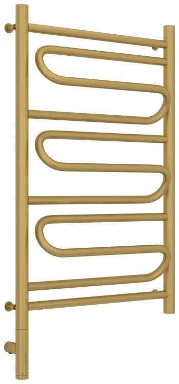 Полотенцесушитель электрический Сунержа Элегия 3.0 924x532 мм нижнее слева МЭМ золото матовое 032-5818-8050