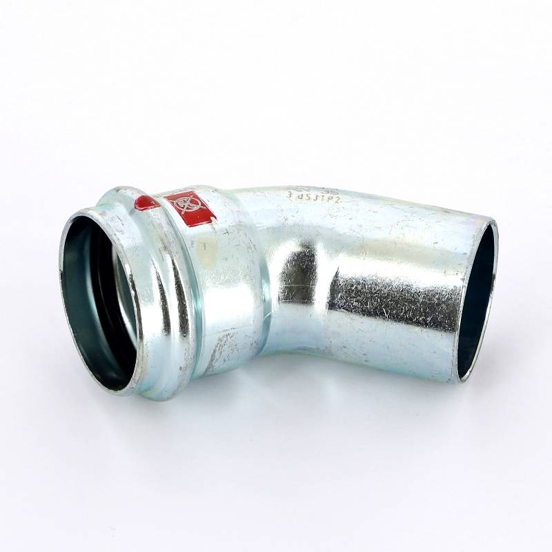 Угол-вставка пресс 45° Viega Prestabo 35 мм 558376