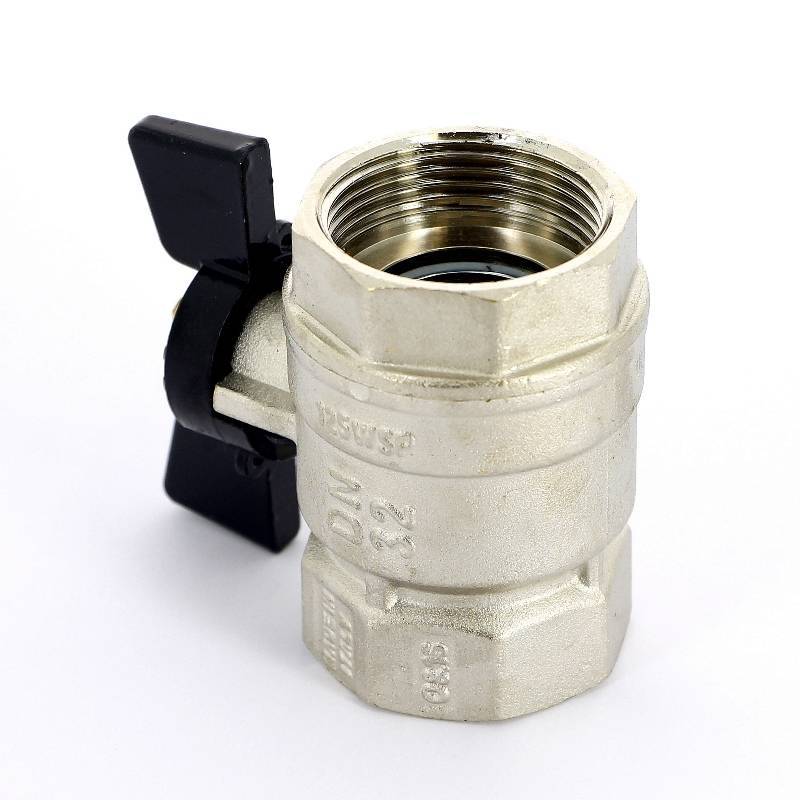 Кран шаровой Bugatti ARIZONA 1 1/4 ВВ бабочка 06020059