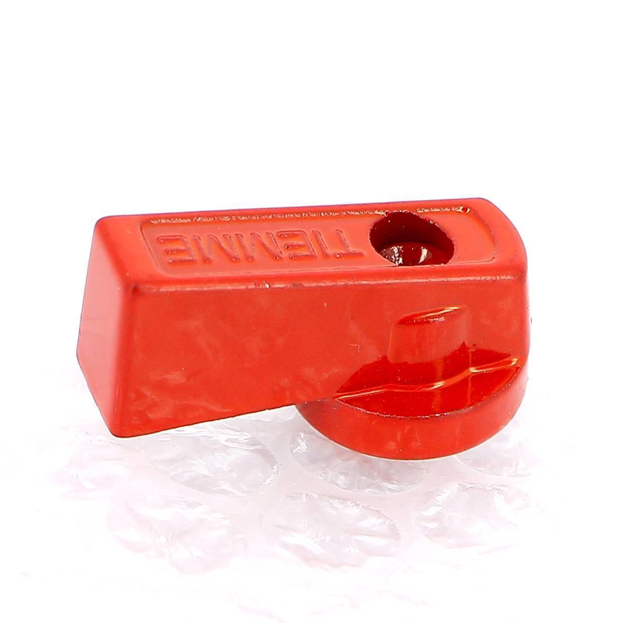 Ручка-флажок Tiemme SMALL металлическая для коллекторов и кранов красная 1790007