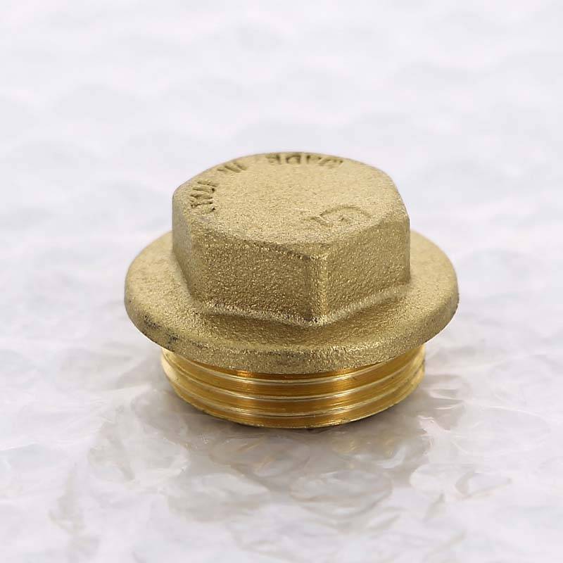 Заглушка латунная Uni-Fitt 3/4 наружная резьба 608G3000