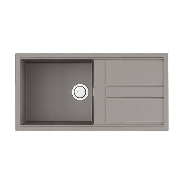 Кухонная мойка Omoikiri Kitagawa 100-GR Artceramic 100x51 см leningrad grey 4993788
