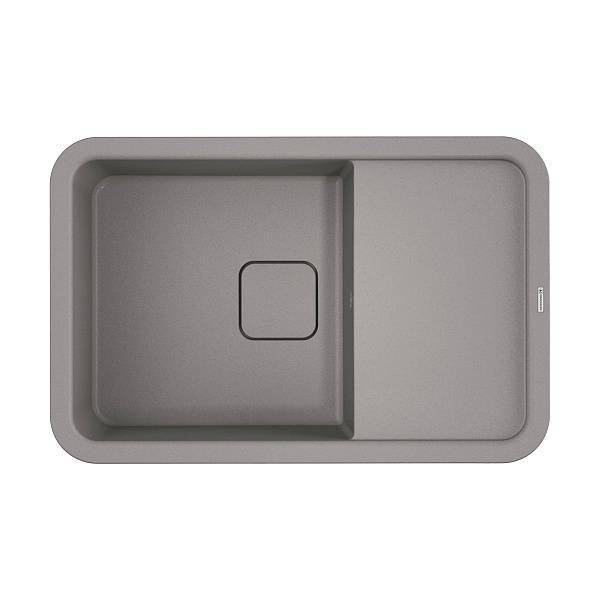 Кухонная мойка Omoikiri Tasogare 78-GR Artgranit 78x51 см leningrad grey 4993748