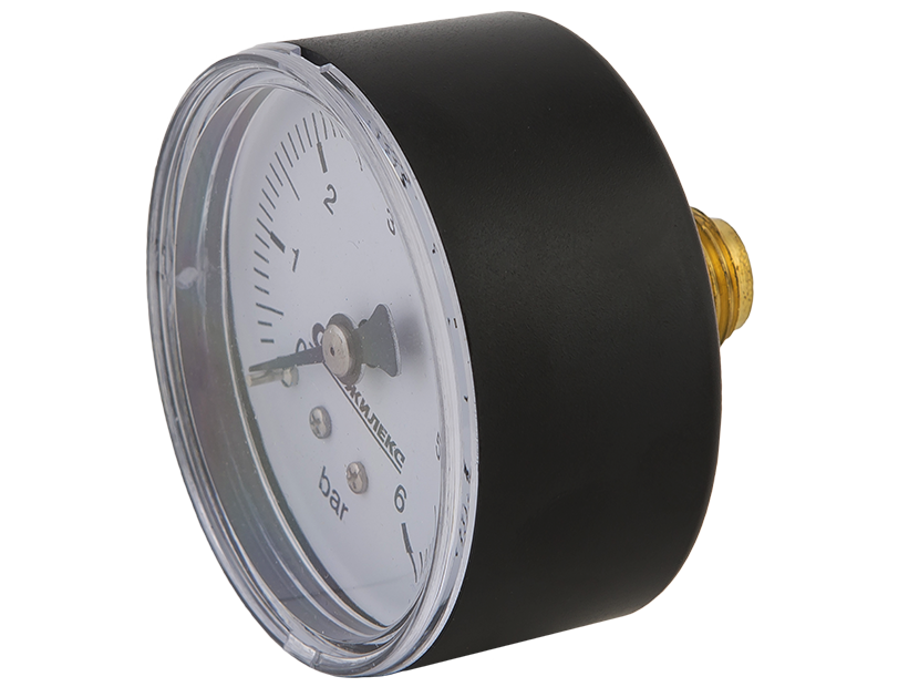 Манометр аксиальный ДЖИЛЕКС MDA 50/6 6 бар 50 мм 1/4 9003