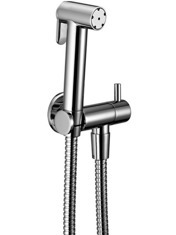 Гигиенический душ Cisal Idroscopini со шлангом и держателем золото A300791024