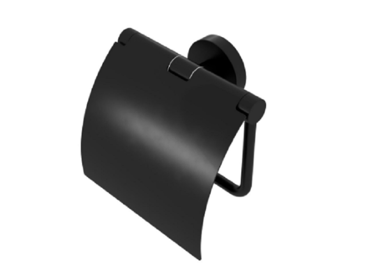 Бумагодержатель Geesa Nemox черный матовый 916508-06